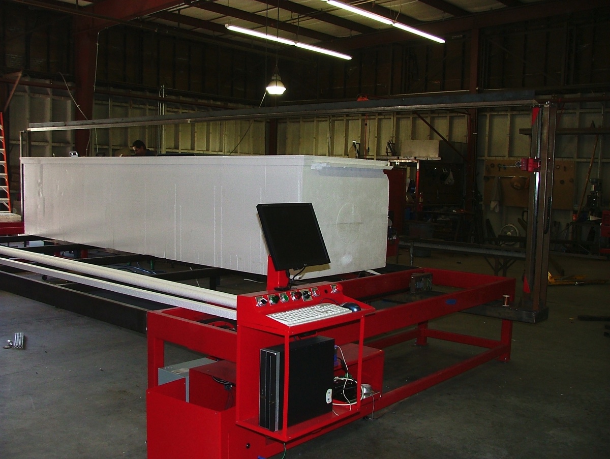 26 foot cnc foam cutter